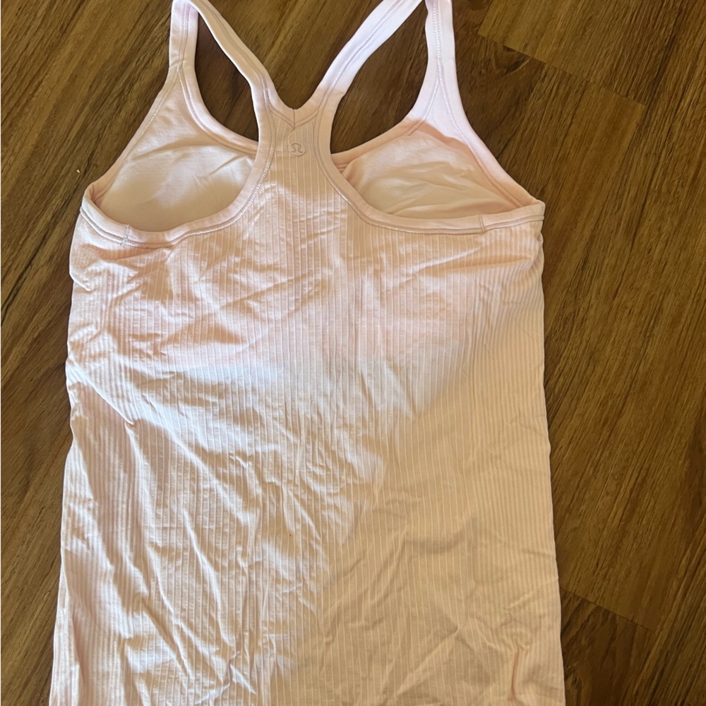 Lululemon Athletica Light Pink Tank Top